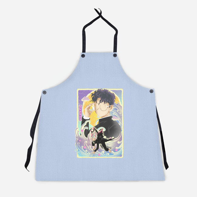 Great Wave Ken Takamura-Unisex-Kitchen-Apron-hypertwenty