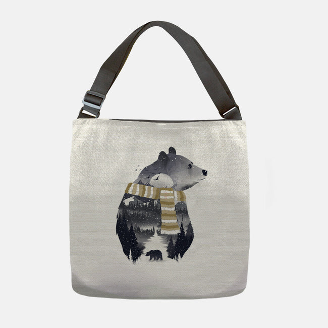 Cold Adventure Awaits-None-Adjustable Tote-Bag-dandingeroz