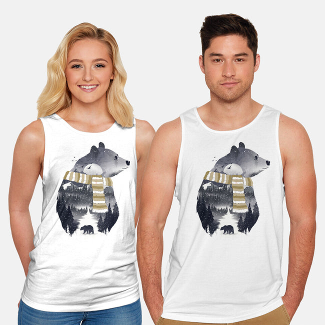 Cold Adventure Awaits-Unisex-Basic-Tank-dandingeroz