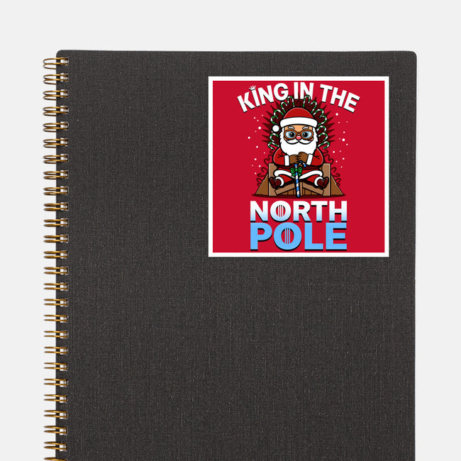 King In The North Pole-None-Glossy-Sticker-Boggs Nicolas