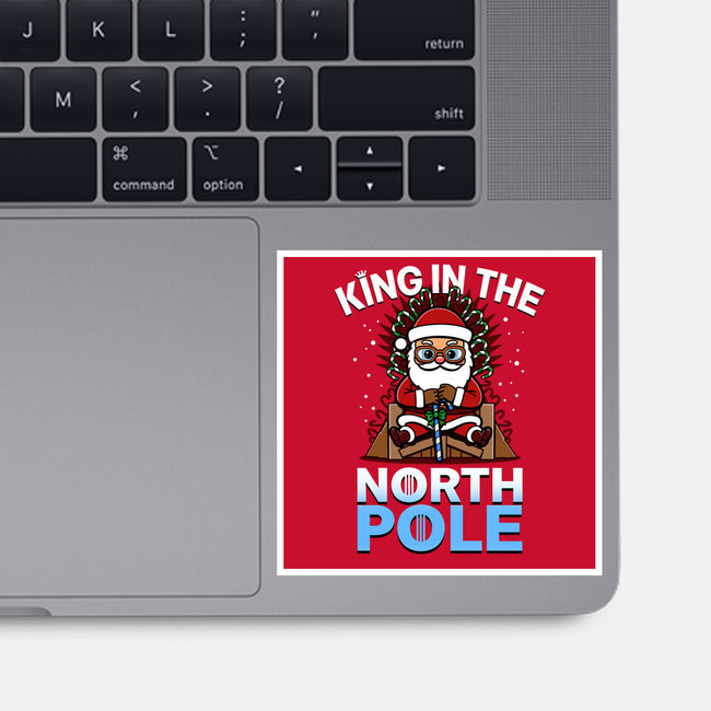 King In The North Pole-None-Glossy-Sticker-Boggs Nicolas