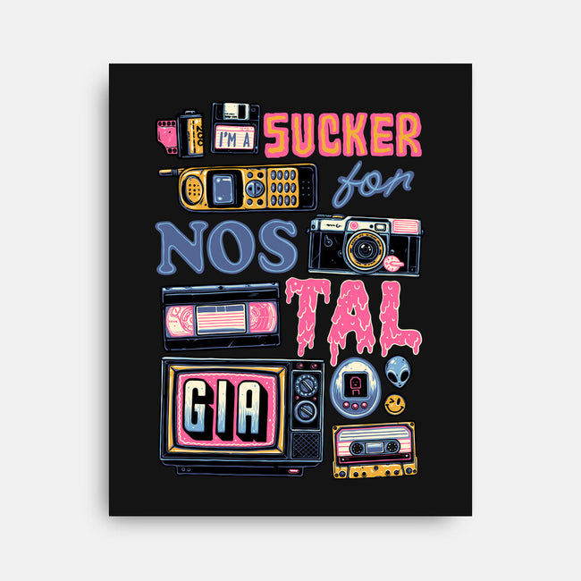 Sucker For Nostalgia-None-Stretched-Canvas-glitchygorilla