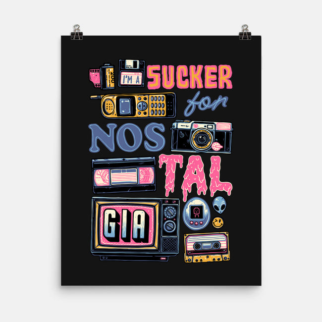 Sucker For Nostalgia-None-Matte-Poster-glitchygorilla