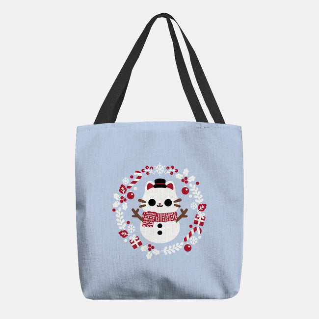 Furosty The Snowcat-None-Basic Tote-Bag-NemiMakeit