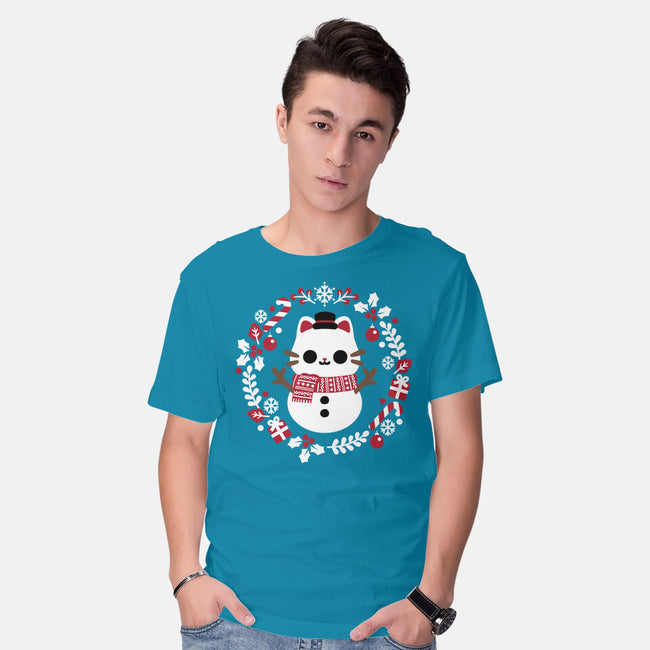 Furosty The Snowcat-Mens-Basic-Tee-NemiMakeit