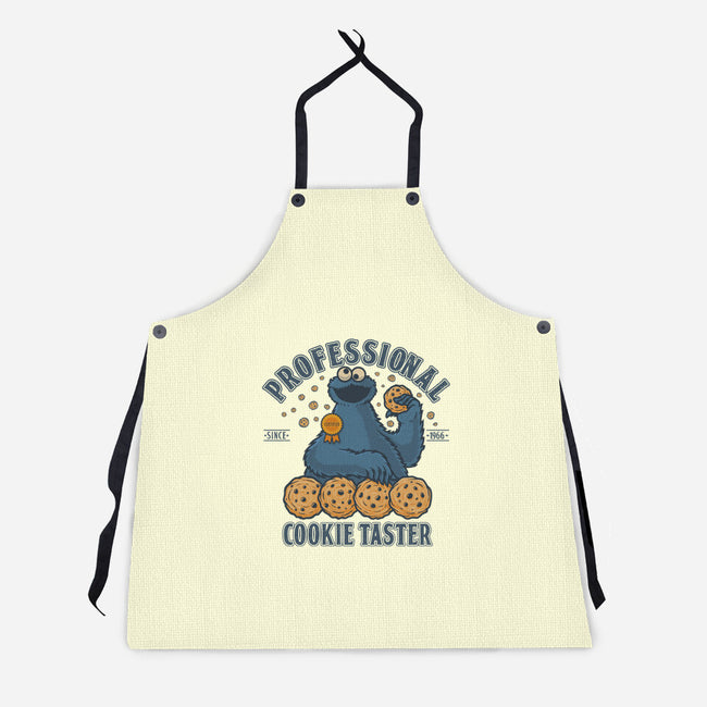 Professional Cookie Taster-Unisex-Kitchen-Apron-erion_designs