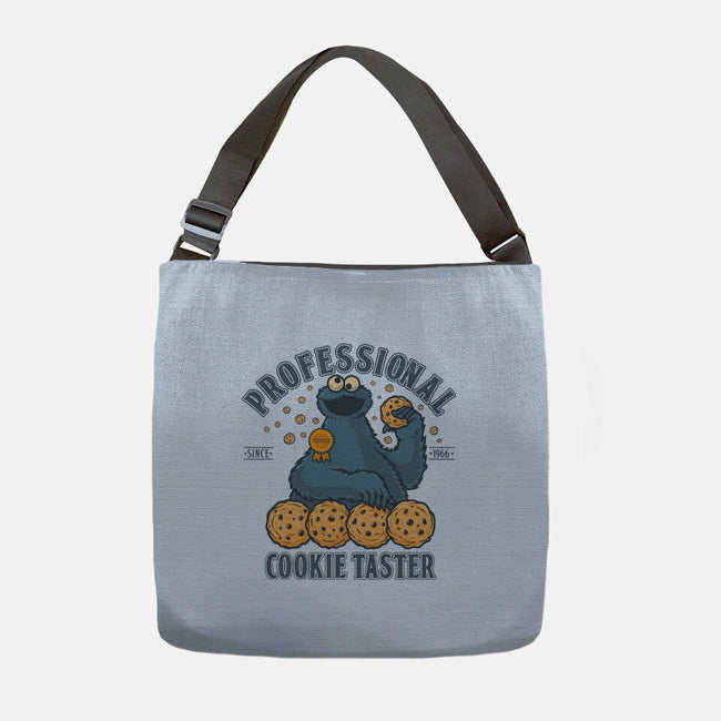 Professional Cookie Taster-None-Adjustable Tote-Bag-erion_designs