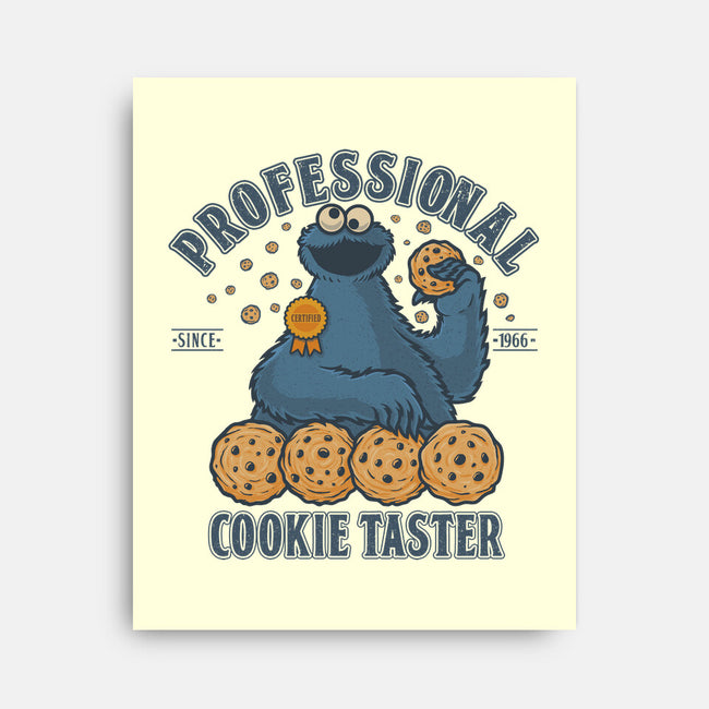 Professional Cookie Taster-None-Stretched-Canvas-erion_designs