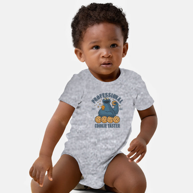 Professional Cookie Taster-Baby-Basic-Onesie-erion_designs