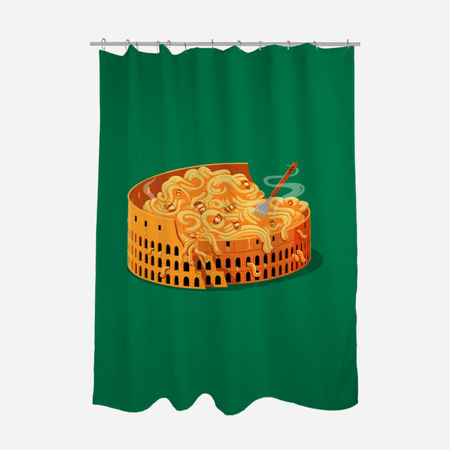 Pasta Colossale-None-Polyester-Shower Curtain-erion_designs