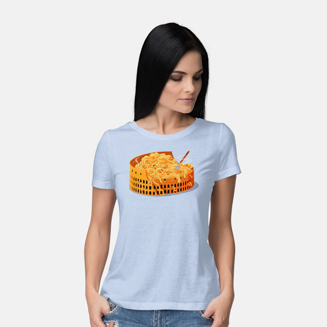 Pasta Colossale-Womens-Basic-Tee-erion_designs