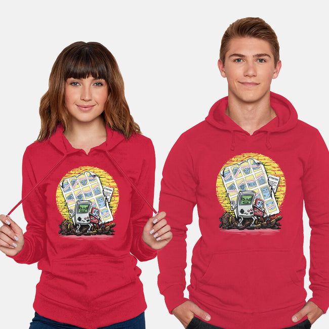 Days Of Tecnology Past-Unisex-Pullover-Sweatshirt-zascanauta
