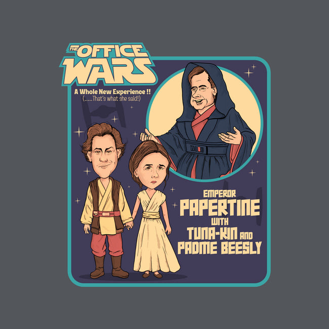 The Office Wars-Womens-Fitted-Tee-P1yu5h