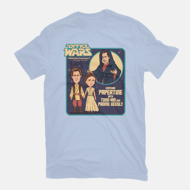 The Office Wars-Womens-Fitted-Tee-P1yu5h