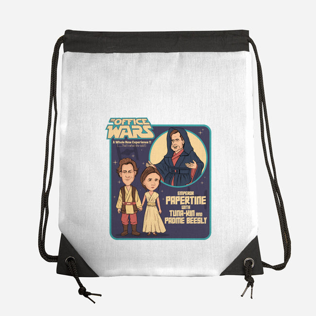 The Office Wars-None-Drawstring-Bag-P1yu5h