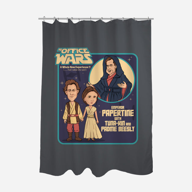 The Office Wars-None-Polyester-Shower Curtain-P1yu5h