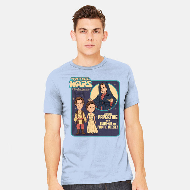 The Office Wars-Mens-Heavyweight-Tee-P1yu5h