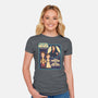 The Office Wars-Womens-Fitted-Tee-P1yu5h