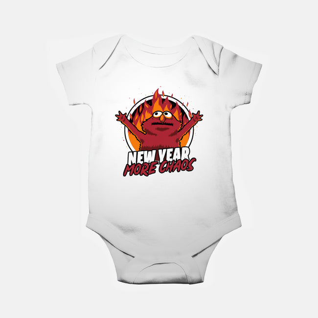 New Year More Chaos-Baby-Basic-Onesie-Studio Mootant