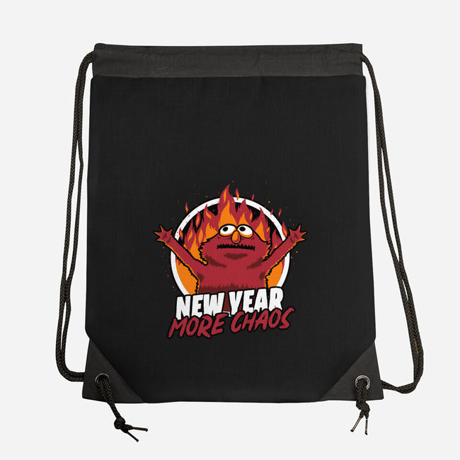 New Year More Chaos-None-Drawstring-Bag-Studio Mootant