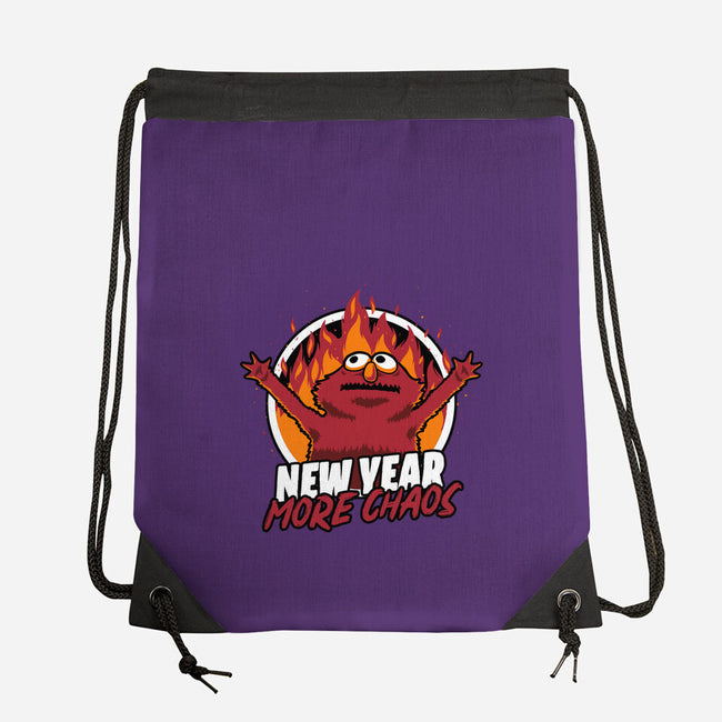 New Year More Chaos-None-Drawstring-Bag-Studio Mootant