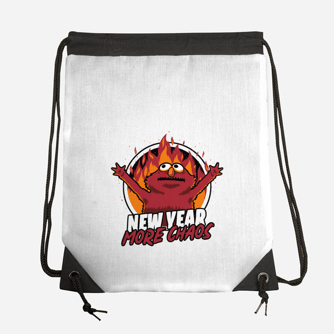 New Year More Chaos-None-Drawstring-Bag-Studio Mootant