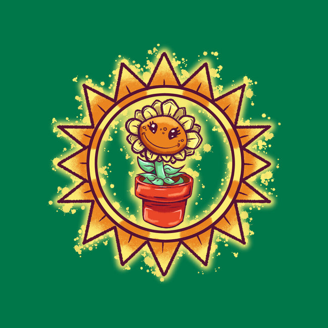 Super Sunflower-Womens-Fitted-Tee-nickzzarto