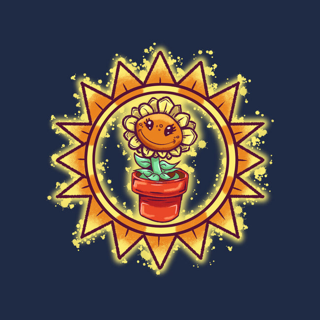 Super Sunflower-Womens-Fitted-Tee-nickzzarto