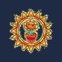 Super Sunflower-Womens-Fitted-Tee-nickzzarto