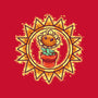 Super Sunflower-Womens-Fitted-Tee-nickzzarto