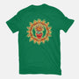 Super Sunflower-Womens-Fitted-Tee-nickzzarto