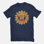 Super Sunflower-Womens-Fitted-Tee-nickzzarto
