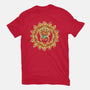 Super Sunflower-Womens-Fitted-Tee-nickzzarto