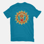 Super Sunflower-Womens-Fitted-Tee-nickzzarto