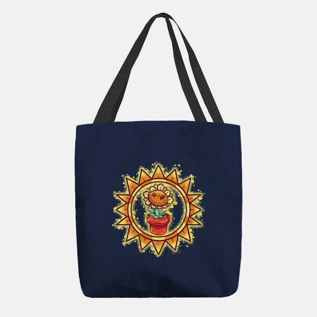 Super Sunflower-None-Basic Tote-Bag-nickzzarto