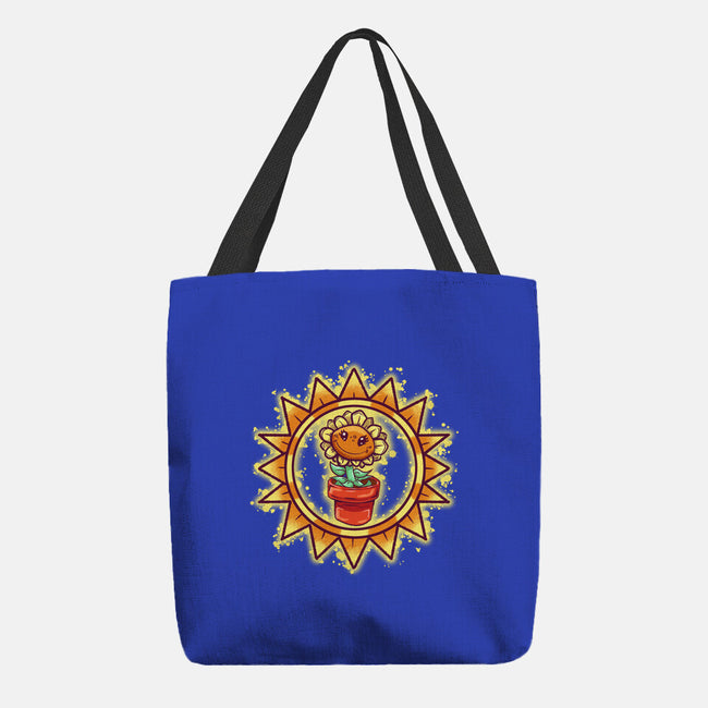 Super Sunflower-None-Basic Tote-Bag-nickzzarto