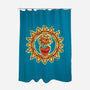 Super Sunflower-None-Polyester-Shower Curtain-nickzzarto