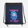 Embrace The Chaos-None-Drawstring-Bag-paulagarcia