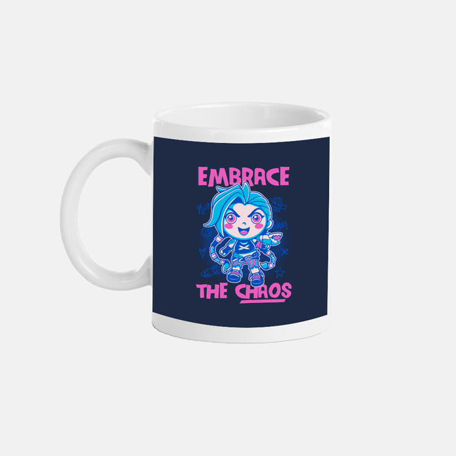 Embrace The Chaos-None-Mug-Drinkware-paulagarcia