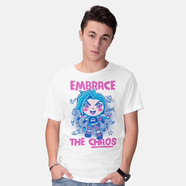 Embrace The Chaos-Mens-Basic-Tee-paulagarcia