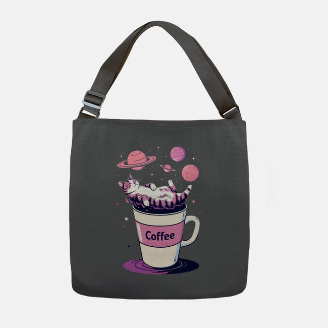 Galactic Coffee-None-Adjustable Tote-Bag-Jasonza