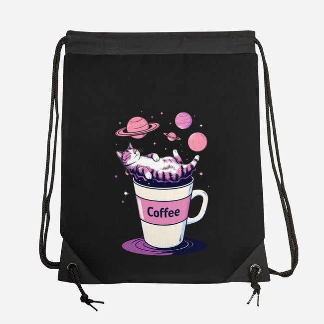 Galactic Coffee-None-Drawstring-Bag-Jasonza