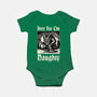 Naughty Krampus Christmas-Baby-Basic-Onesie-Studio Mootant