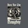 Naughty Krampus Christmas-Womens-Fitted-Tee-Studio Mootant