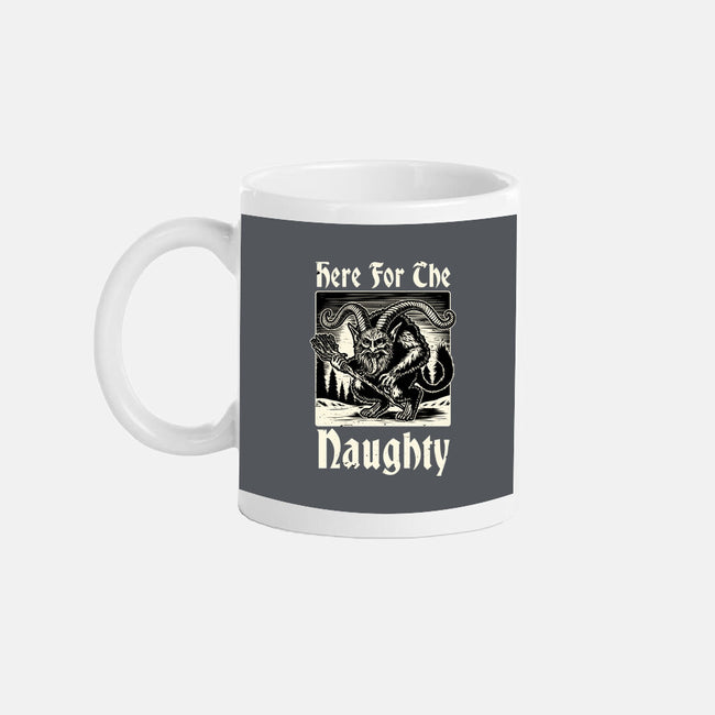 Naughty Krampus Christmas-None-Mug-Drinkware-Studio Mootant