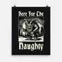 Naughty Krampus Christmas-None-Matte-Poster-Studio Mootant