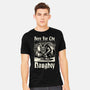 Naughty Krampus Christmas-Mens-Heavyweight-Tee-Studio Mootant