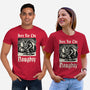 Naughty Krampus Christmas-Unisex-Basic-Tee-Studio Mootant