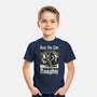 Naughty Krampus Christmas-Youth-Basic-Tee-Studio Mootant