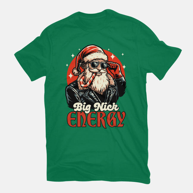 Big Santa Claus Energy-Mens-Basic-Tee-Studio Mootant